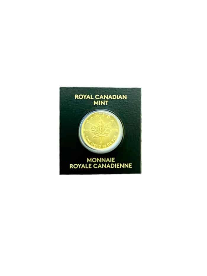 1 gram 2023 RCM Canadian Gold Maple .9999