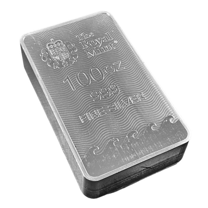 100 oz. Royal Mint Britannia Silver Bar .999 - Image 3