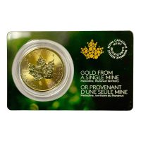 1 oz Single Source RCM Canadian Gold Maple .9999