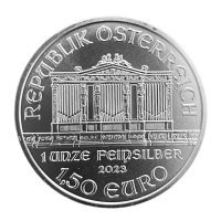 1 oz 2023 Philharmonic Silver Round .9999