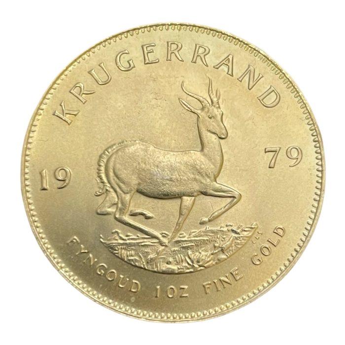 1 oz Random Year South African Krugerrand Gold Round .9167