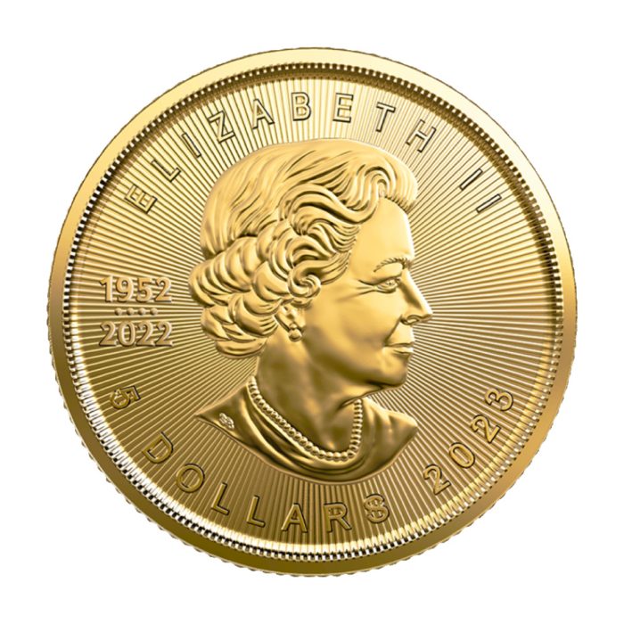 1/10 oz 2023 RCM Canadian Gold Maple .9999 - Image 2