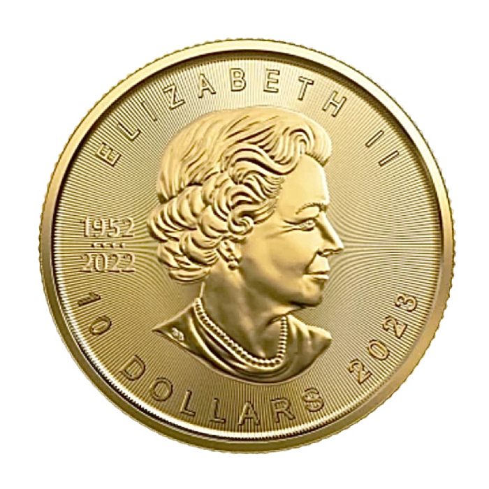 1/4 oz 2023 RCM Canadian Gold Maple .9999 - Image 2