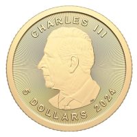 1/10 oz 2024 RCM Canadian Gold Maple .9999 - Image 2