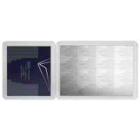 4 oz (16 x 1/4oz) Silver Valcambi Suisse Skyline CombiBar .999 - Image 2