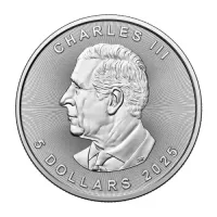 1 oz 2025 RCM Canadian Silver Maple .9999 - Image 2