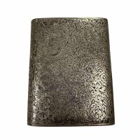 Antique Silver Cigarette Case - Image 3