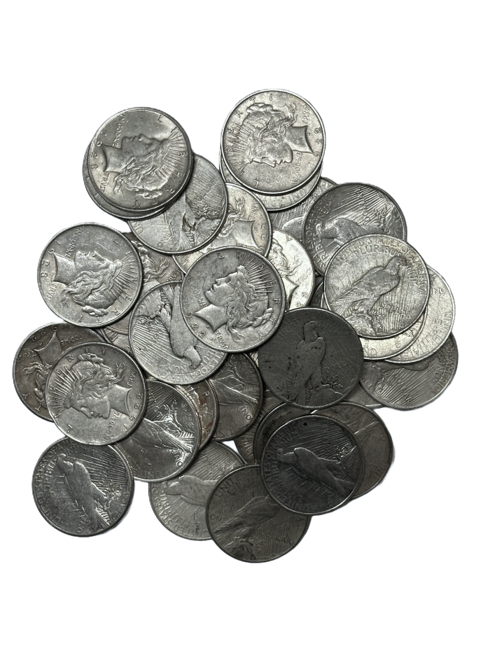 U.S. Peace Dollar - Random Year - 90% Pure Silver